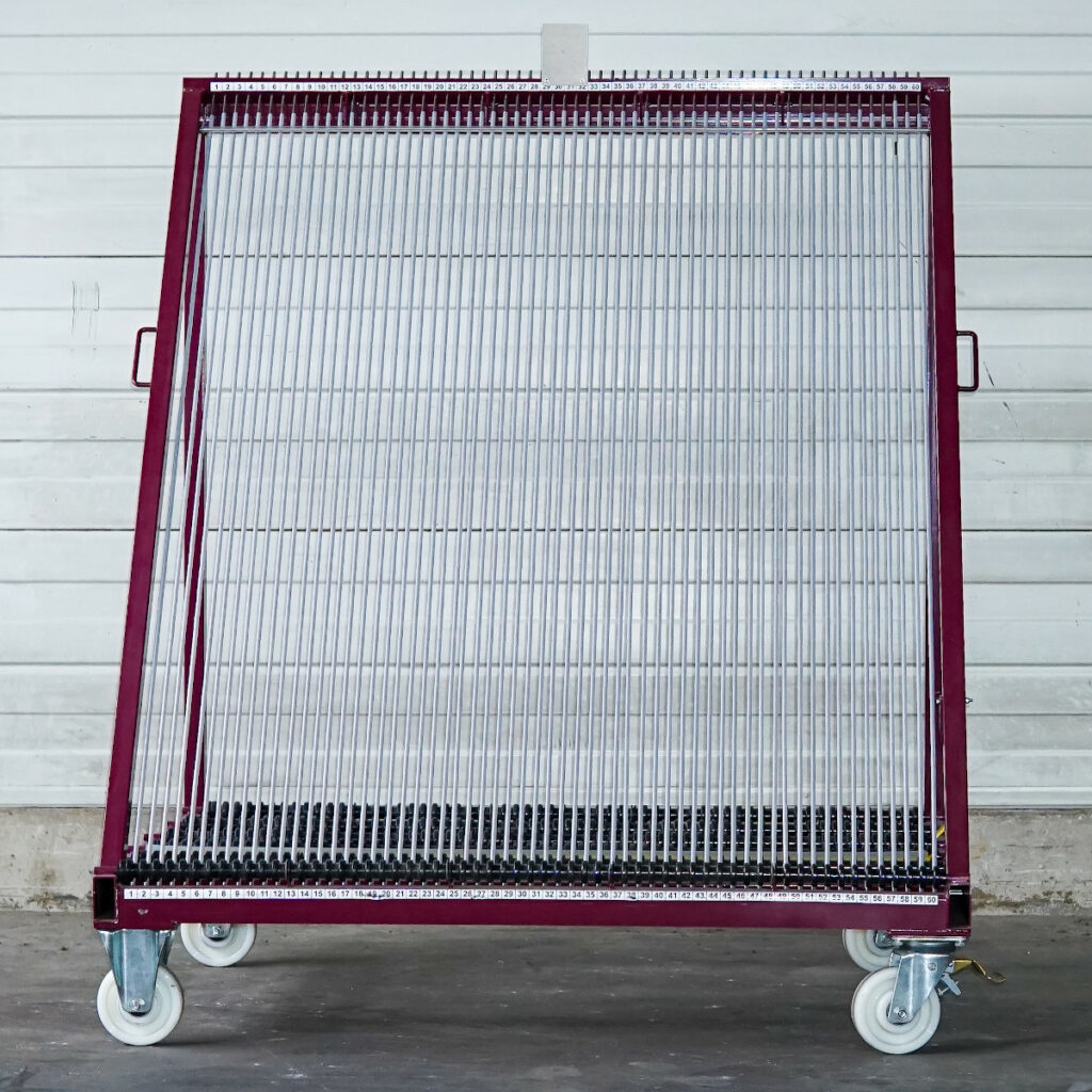 Harp rack (castor rollers or sliding plate) Pichler GLASS LOGISTICS