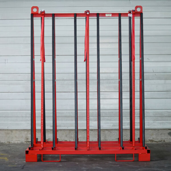 Middle Bull A160 glass transport rack